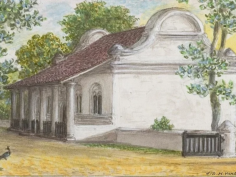 1831-John Leonard Kalenberg van Dort - Chiesa riformata olandese, Matara